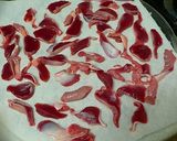 for DOG☆レンジで砂肝ジャーキー作り方1写真
