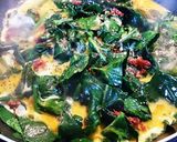 ほうれん草&コンビーフｱﾒﾘｶﾝ卵ｿﾃｰ作り方6写真