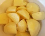 ポテトとたらこの♥とろ～りチーズグラタン作り方1写真