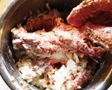 豆腐と炒り糠ふんわりジューシーハンバーグ作り方3写真