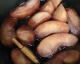 リンゴを赤ワインで煮たもの作り方3写真