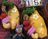 【簡単】キャラ弁 艶の有る薄焼き卵作り方16写真