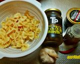 なんちゃってキャビアdeリボンパスタ＾＾作り方1写真