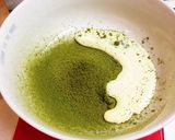 ホワイトチョコで♡抹茶生チョコ作り方2写真