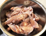【しめじ】とりマヨ炒め【じゃがいも】作り方1写真