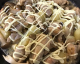 【しめじ】とりマヨ炒め【じゃがいも】作り方7写真