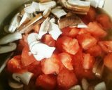 たっぷり野菜トマト卵スープ(カレー味)作り方9写真