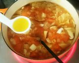 たっぷり野菜トマト卵スープ(カレー味)作り方10写真