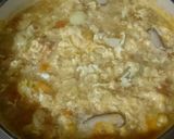 たっぷり野菜トマト卵スープ(カレー味)作り方13写真