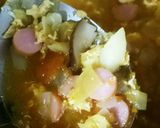 たっぷり野菜トマト卵スープ(カレー味)作り方14写真