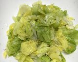 お皿ひとつで!ピリ辛昆布キャベ作り方6写真