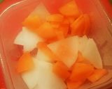 時短だけど手抜きに見えない水菜のお味噌汁作り方2写真