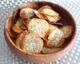 バジルガーリックポテトチップス作り方4写真