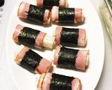 長芋の磯ベーコン巻き作り方3写真