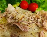 豚肉の塩バターしょうが焼き♬*゜作り方7写真