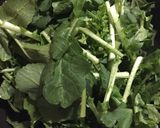 間引き大根の葉っぱの鰹節炒め⭐︎作り方1写真