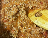 合挽き肉と玉ねぎのミートソース作り方5写真