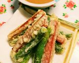 いんげんとスパムの天ぷら♥作り方5写真