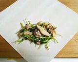 豆苗と豚肉としいたけの春巻き♡作り方9写真