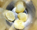 空豆アボカド海老のポテトサラダ　発酵玉葱作り方1写真
