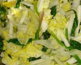 白菜とほうれん草のサッパリお浸し！作り方2写真