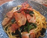 ポポラ風♪なすベーコンしょうゆ味パスタ♪作り方15写真