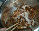 旬☆きんぴらごぼうの焼き秋刀魚和え作り方5写真