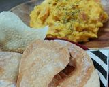 乗せてパリパリ‼かぼちゃサラダディップ作り方7写真