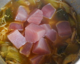 簡単！マグロとチンゲン葉ともやしの和風煮作り方6写真