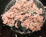 ナスとひき肉の豆板醤炒め作り方1写真