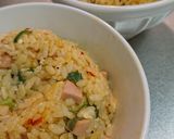 魚肉ソーセージピリ辛炒飯・ごはんですょ作り方5写真