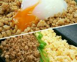 キム玉丼⇒『焼き鳥の缶詰』でキムチ親子丼作り方13写真