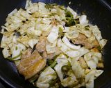 簡単！豚バラキャベツのわさび焦がし醤油作り方4写真