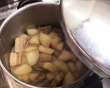 味噌でコクうま♪豚バラ大根煮♪作り方4写真