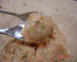 大葉と白ゴマ入り鶏団子作り方5写真