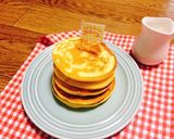 コーングリッツのパンケーキ作り方5写真