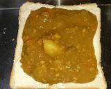 朝食に魅惑のカレートースト☆作り方2写真