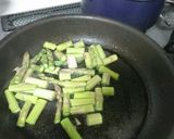 簡単☆アスパラ炒め♪粉チーズ＆醤油作り方2写真