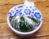 葉包み味噌玉（お弁当用味噌汁の素）作り方8写真