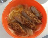 レンチンdeカツとじラーメン作り方2写真