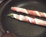 簡単！旨辛♡アスパラ豚肉巻きの照り焼き作り方6写真