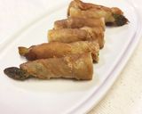 簡単！旨辛♡アスパラ豚肉巻きの照り焼き作り方8写真