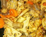 シャキシャキ☆豚肉とれんこんの味噌炒め♪作り方9写真