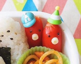 簡単★幼稚園 かわいいおにぎり弁当作り方2写真