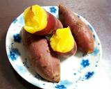 レンジで簡単❇しっとりねっとり甘い焼き芋作り方11写真