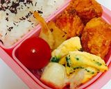 レンジで時短！お弁当に☆卵1個のオムレツ作り方4写真