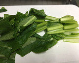 小松菜と厚揚げの煮びたし作り方1写真