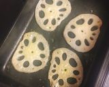 おやつやおつまみに☆チーズ蓮根チップス作り方1写真