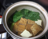 小松菜と厚揚げの煮びたし作り方5写真