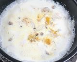 サーモンのクリームパスタ・レモン風味。作り方4写真